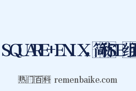 SQUARE+ENIX，简称SE组词是什么意思的图片